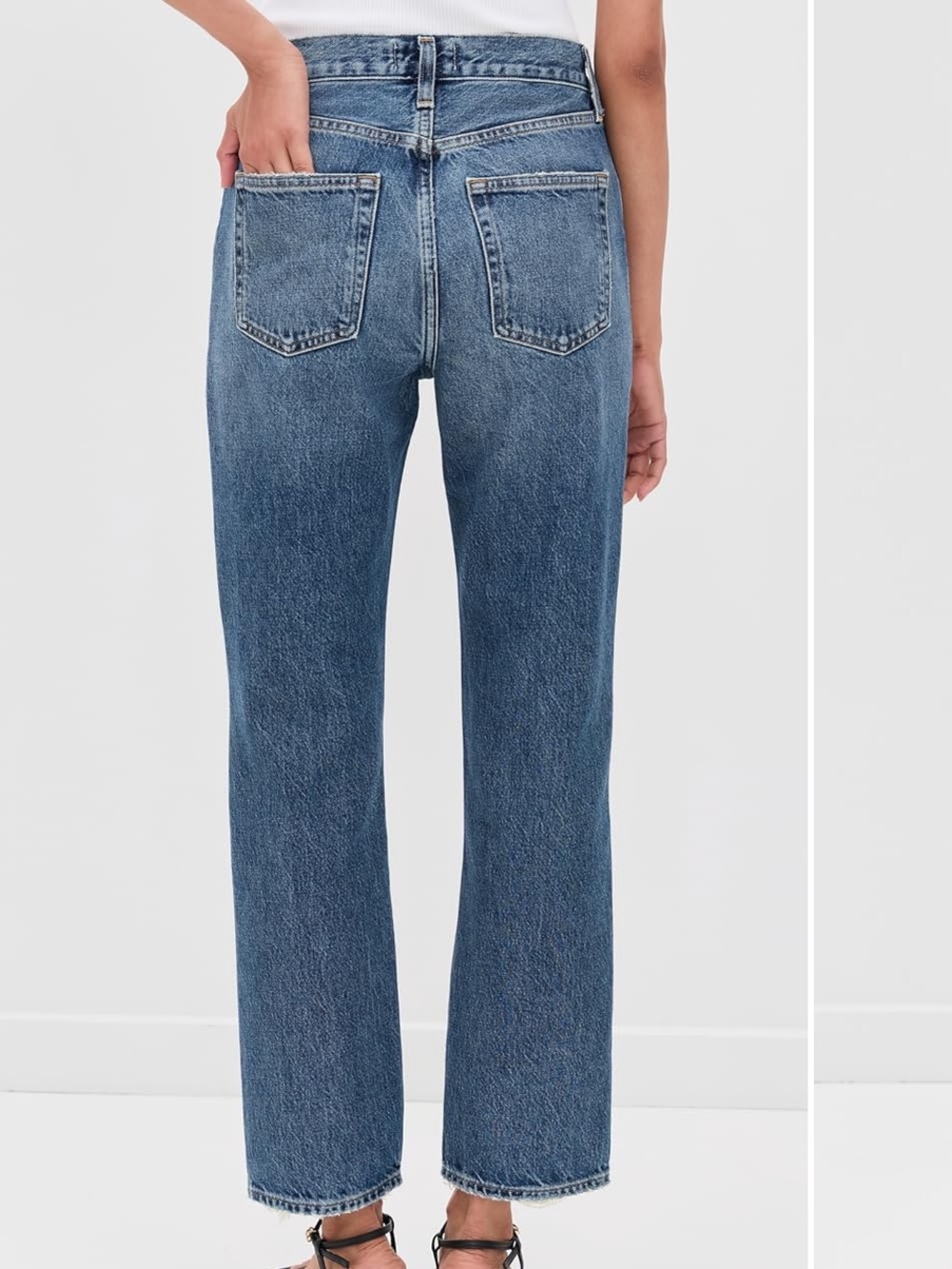 Agolde Mid-Rise Valen Jeans - Picture 2 of 5